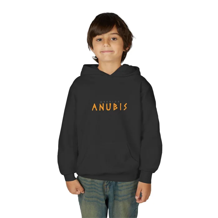 Bluza z kapturem Dziecięca z nadrukiem Anubis Warrior